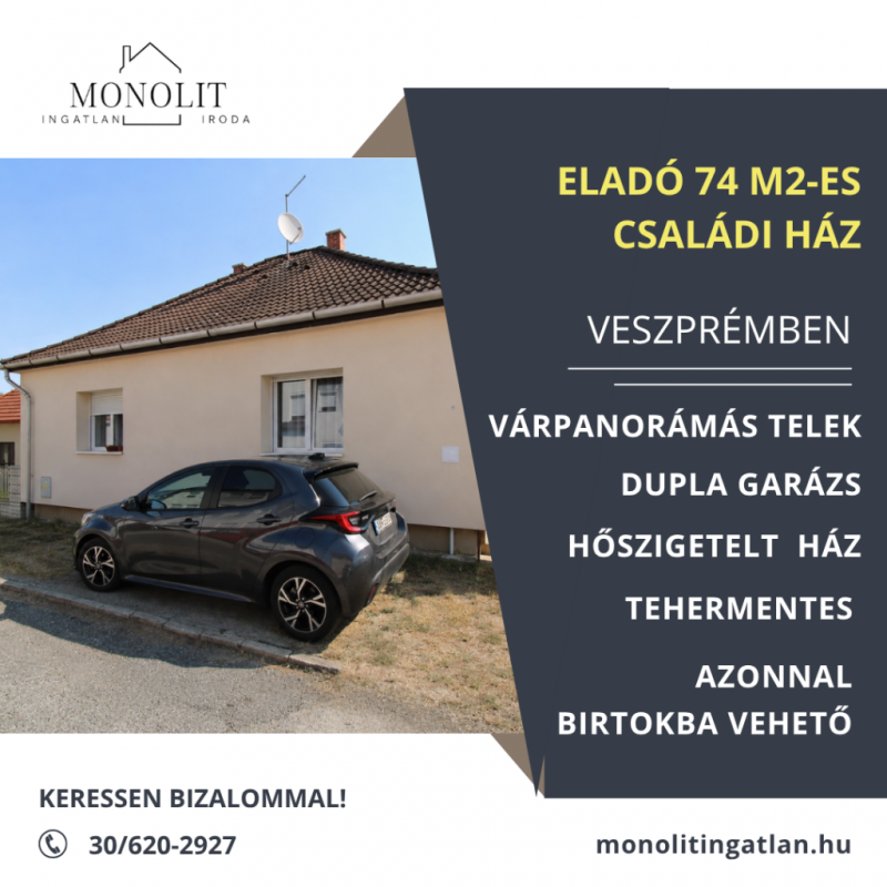 eladó sorház Veszprémben